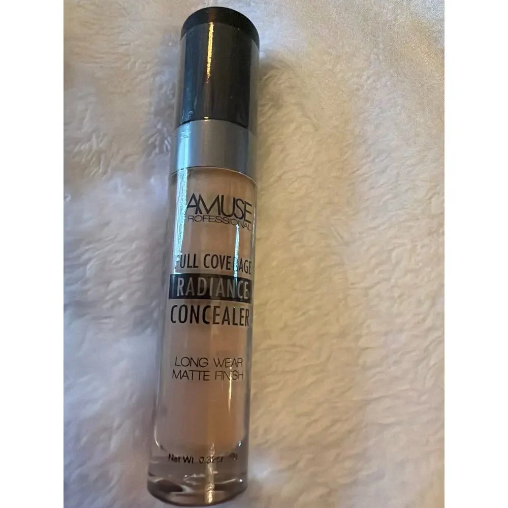 AMUSE Full Coverage Radiance Concealer Sepia KL237-5 Long Wear Matte 0.32 oz